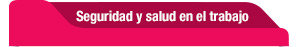 Seguridad y salud en el trabajo